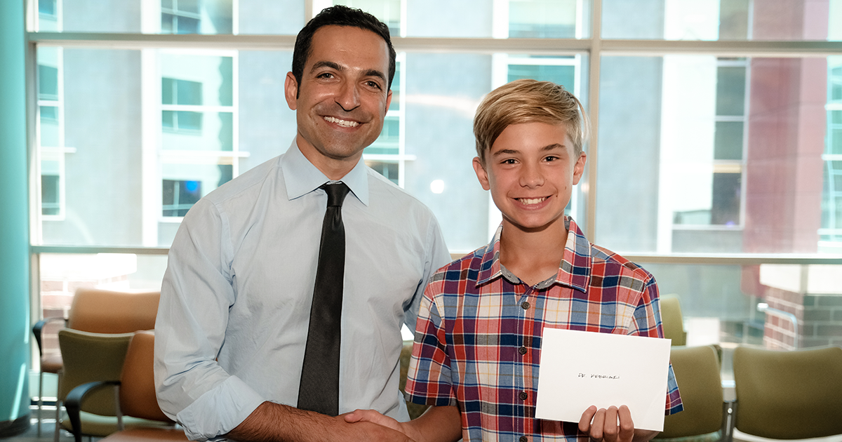 How to “rock” a brain tumor: Tate’s story of recovery