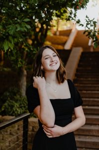 Emmily smiling