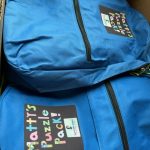 Close up of backpacks