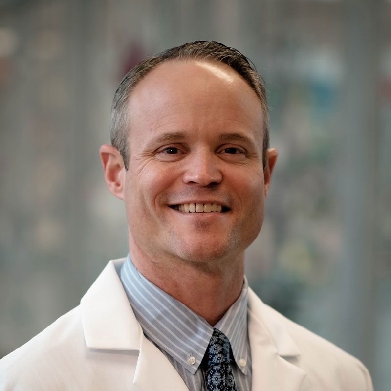 Headshot of Dr. Robert Tibesar, director of the Craniofacial program