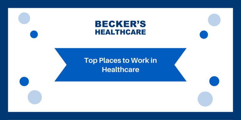 Becker's award badge.