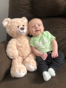Xander smiling