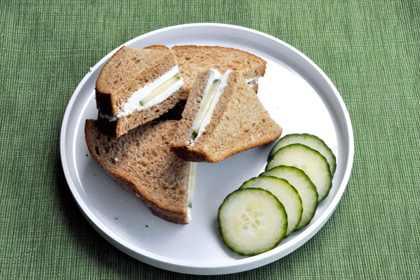 cream cheese sandwich