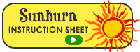 Sunburn Instruction Sheet