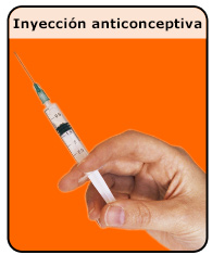 Inyección anticonceptiva
